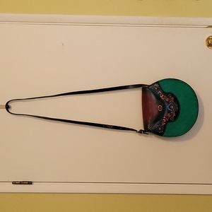 Handmade leather purse